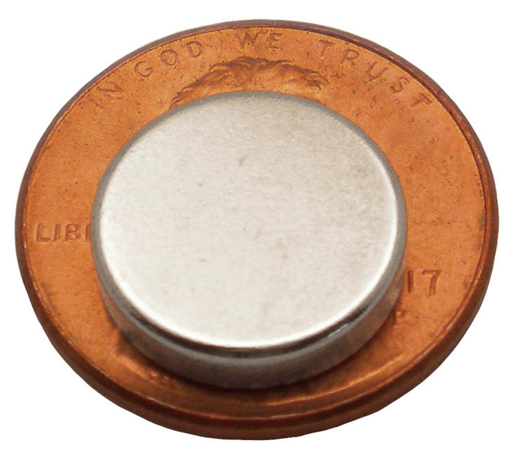 12 × 3 mm Neodymium Disc magnet