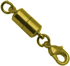 1-Claw Gold Cylinder Magnetic Jewelry Clasp Connector Extender - Neodymium  Magnet