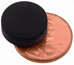 1/2" x 1/8" Disc - Rubber Coated - Neodymium Magnet