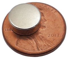 3/8" x 1/8" Disc - Neodymium Magnet