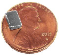 6mm x 4mm x 2mm Block - Neodymium Magnet