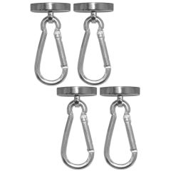 30 Pound Carabiner Hooks - Neodymium Magnet