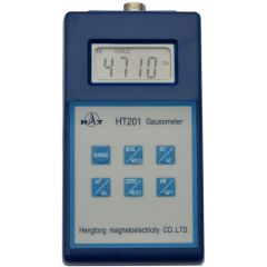 HT Digital Gaussmeter with PEAK HOLD - Can Display Gauss or Tesl