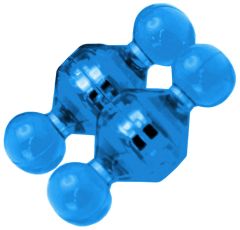 Magnet Pins - Jewel - Medium - Blue - Neodymium 