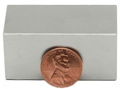 2" x 1" x 1" Bar - Neodymium Magnet