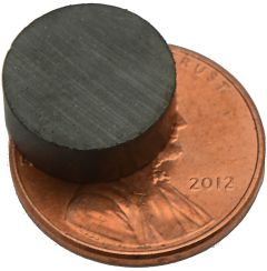 1/2" X 1/4" Ceramic Disc- Ceramic/Ferrite Magnet