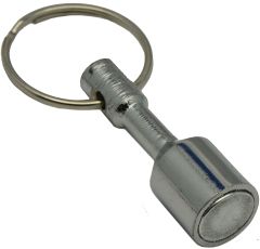 KeyChain Magnet - For Hanging Keys and Testing Metal