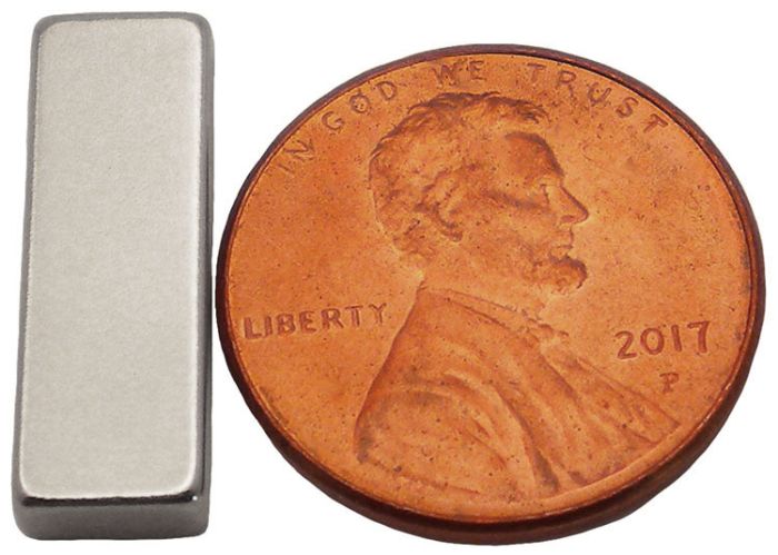 Magneti Al Neodimio A Gradini 1/4 Di Lunghezza X 1/4 Di Larghezza - Foto 7