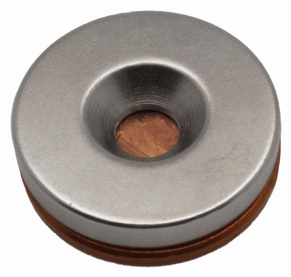 Apex Magnets  3/4 x 1/8 Countersunk Ring - Neodymium Magnet