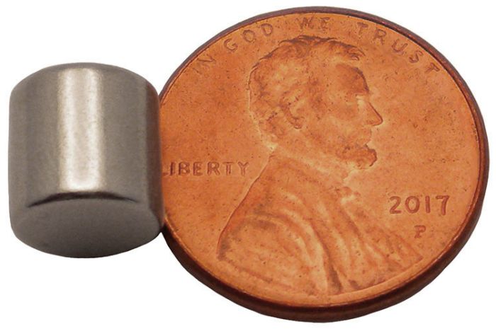 Apex Magnets | 8mm x 8mm Cylinder - Neodymium Magnet