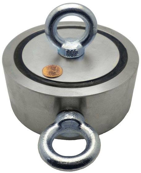 Apex Magnets  1000 lb Double-Sided Retrieval Magnet - Neodymium