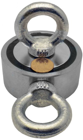 Apex Magnets  200 lb Double-Sided Retrieval Magnet - Neodymium