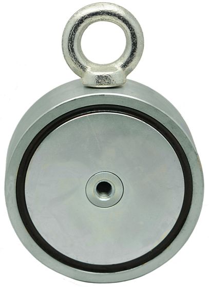 600 lb Double-Sided Retrieval Magnet - Neodymium Fishing Magnet