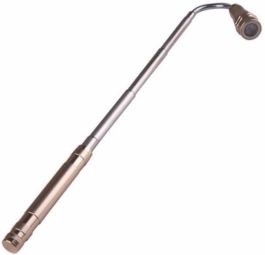 AB Tools AT981 3 LED Telescopic Magnetic Pick Up Tool - 5lb Capacity Flashlight