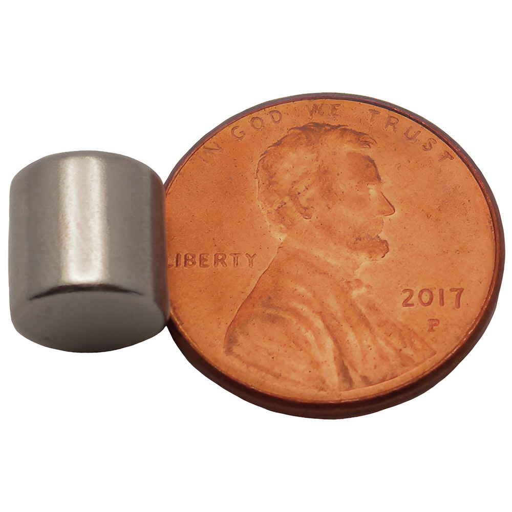 8mm x 8mm Cylinder - Neodymium Magnet | Apex Magnets