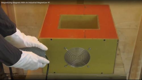 Magnetizing Magnets With An Industrial Magnetizer #1