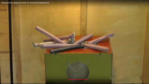 Magnetizing Magnets With An Industrial Magnetizer #2