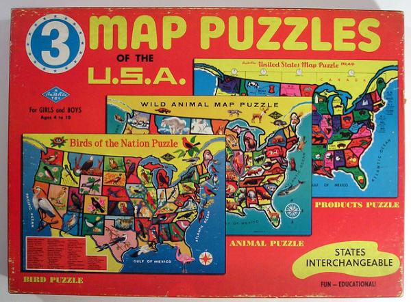 Learn All 50 States With A Magnetic Map