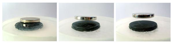 Magnet Experiments: Magnetic Levitation of a Superconductor