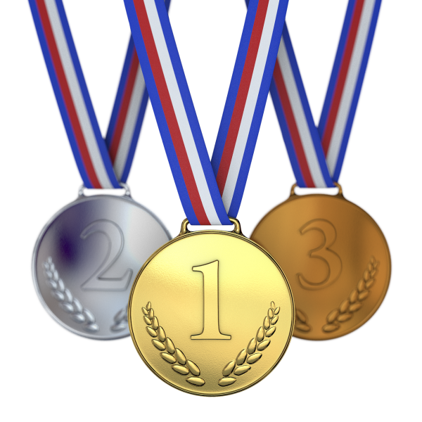 DIY Magnetic Medal Count Board