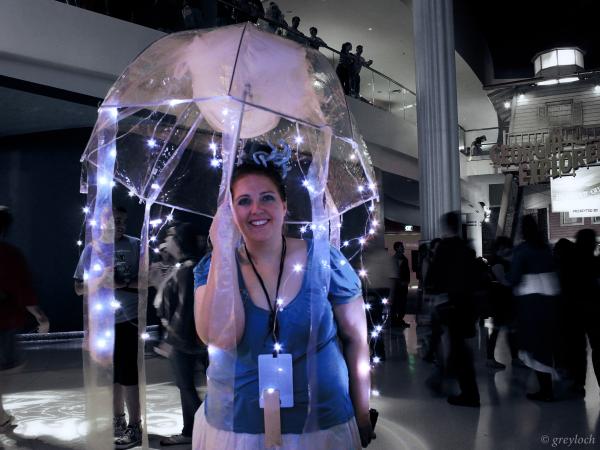 Last-Minute Magnetic Jellyfish Costume