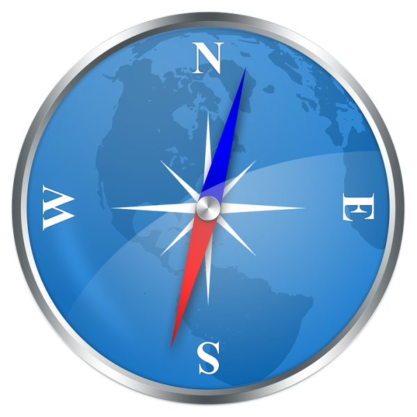 DIY Hanging Magnetic Compass