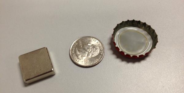Magnet Experiments: Opening a Bottle with a Quarter and a Magnet
