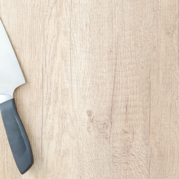 DIY: Cutting Board Knife Holder