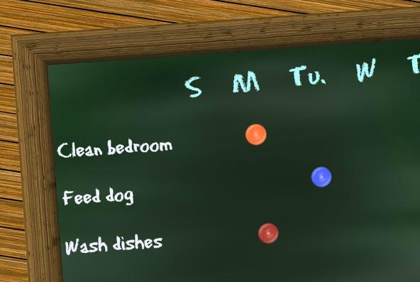 Summer Magnet Projects: Magnetic Chore Chart