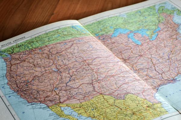 DIY Map Magnet Puzzle