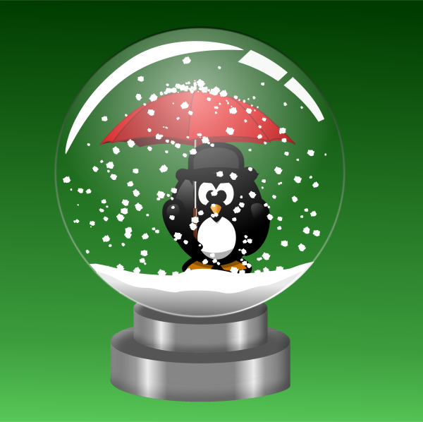 DIY: Snow Globe Magnets