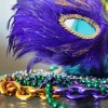 DIY Mardi Gras Mask Magnets