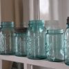 Magnetic Mason Jar Storage Shelf