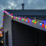 Hanging Holiday Lights with Magnets