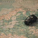 DIY Mini Map Frame Magnets